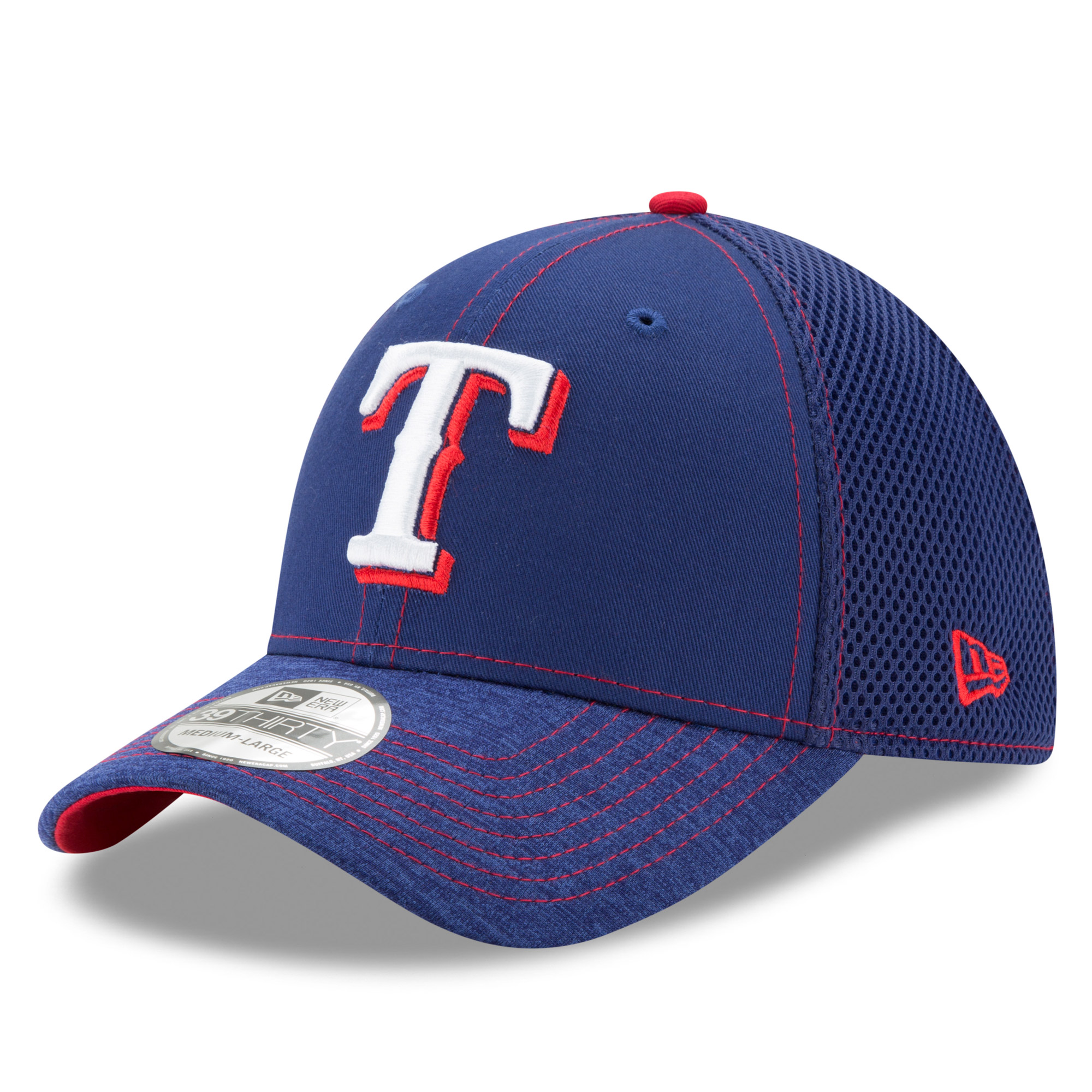 Men's New Era Royal Texas Rangers Shadow Burst 39THIRTY Flex Hat | New Era