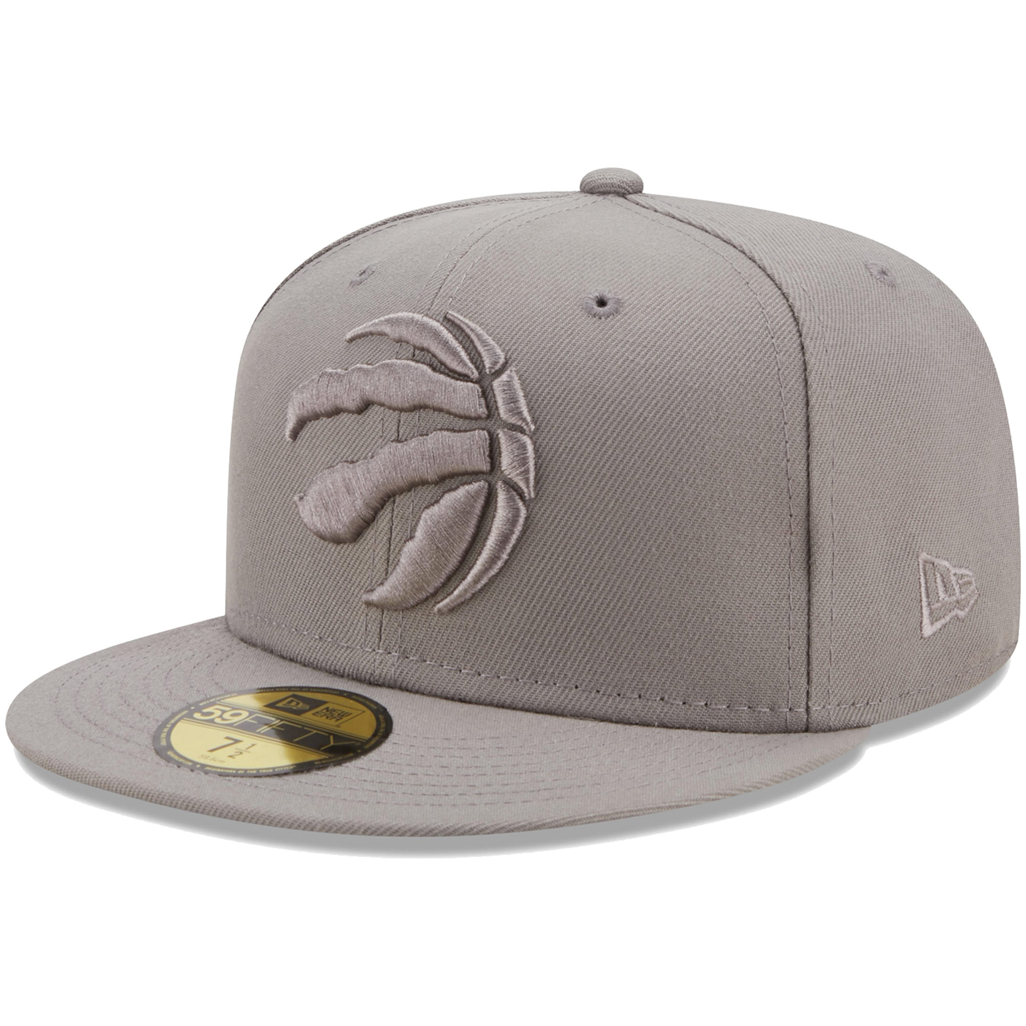 NBA Men's New Era Gray Toronto Raptors Team Color Pack 59FIFTY Fitted Hat