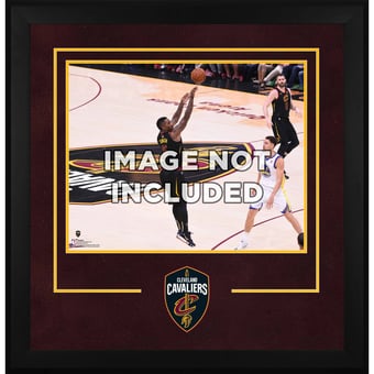 Cleveland Cavaliers 16" x 20" Horizontal Deluxe Setup Frame with Team Logo