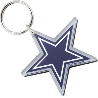 Dallas Cowboys Star Logo High Definition Keychain