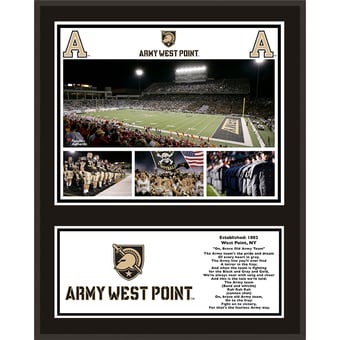 Army Black Knights 12'' x 15'' Sublimated Team Plaque
