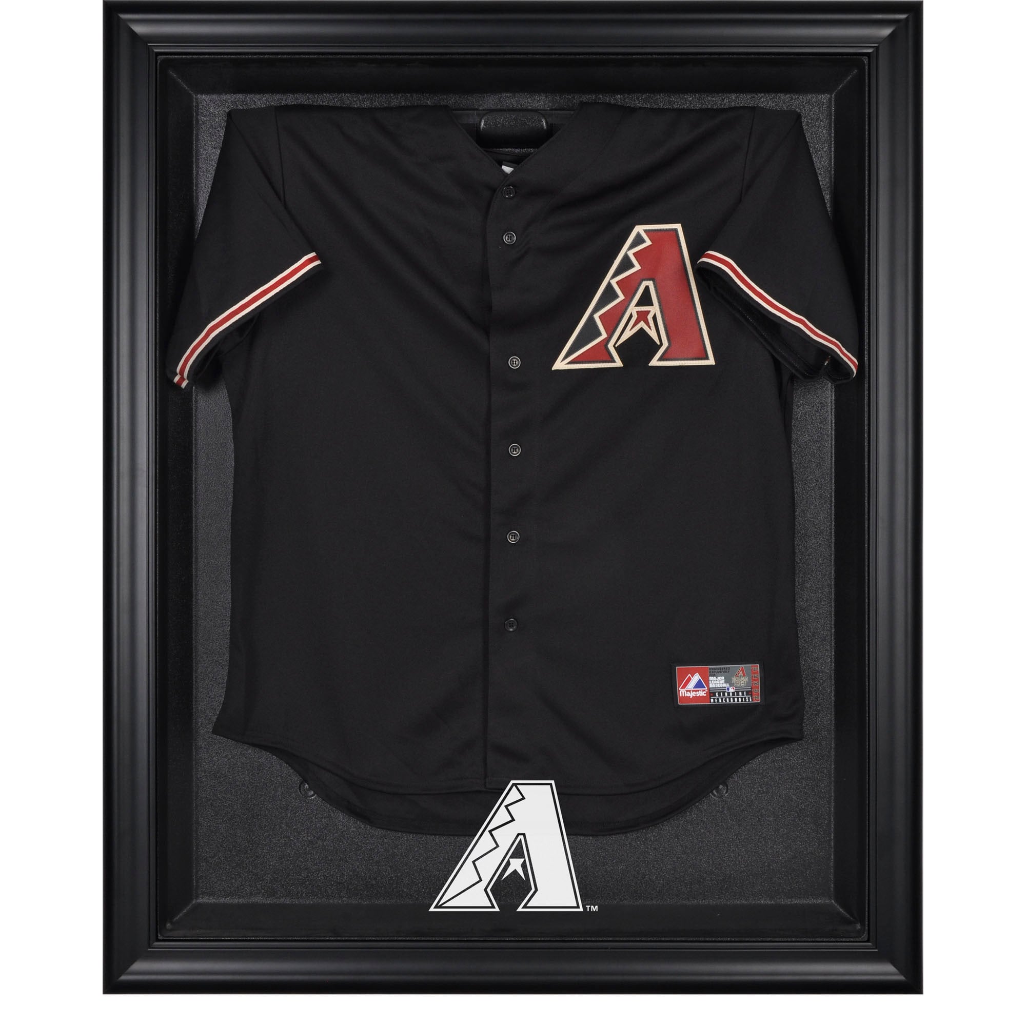 Arizona Diamondbacks Black Framed Logo Jersey Display Case