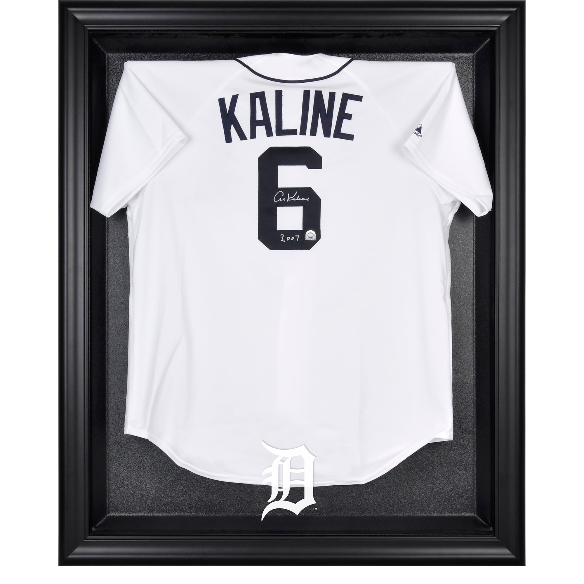 Detroit Tigers Black Framed Logo Jersey Display Case
