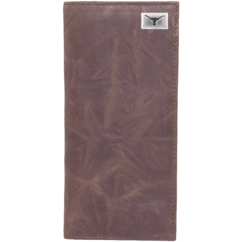 Texas Longhorns Leather Concho Secretary Wallet