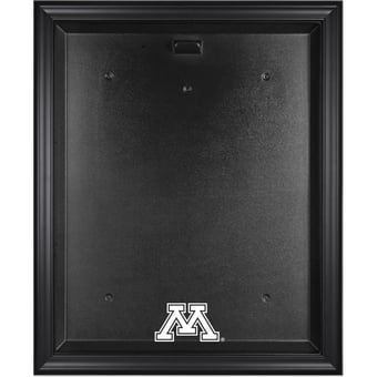 Minnesota Golden Gophers Black Framed Logo Jersey Display Case