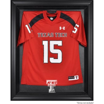 Texas Tech Red Raiders Black Framed Logo Jersey Display Case