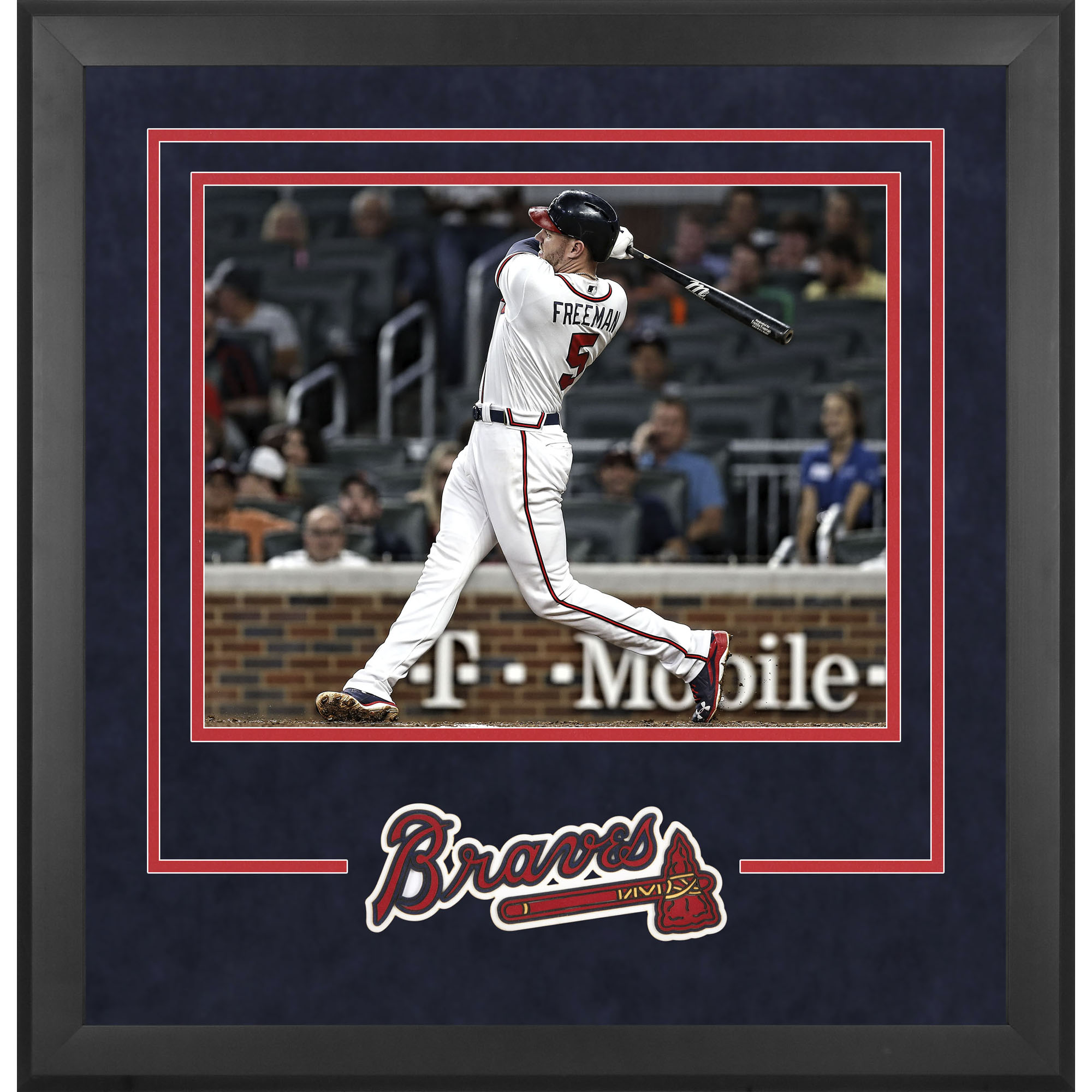 Atlanta Braves Deluxe 16" x 20" Horizontal Photograph Frame