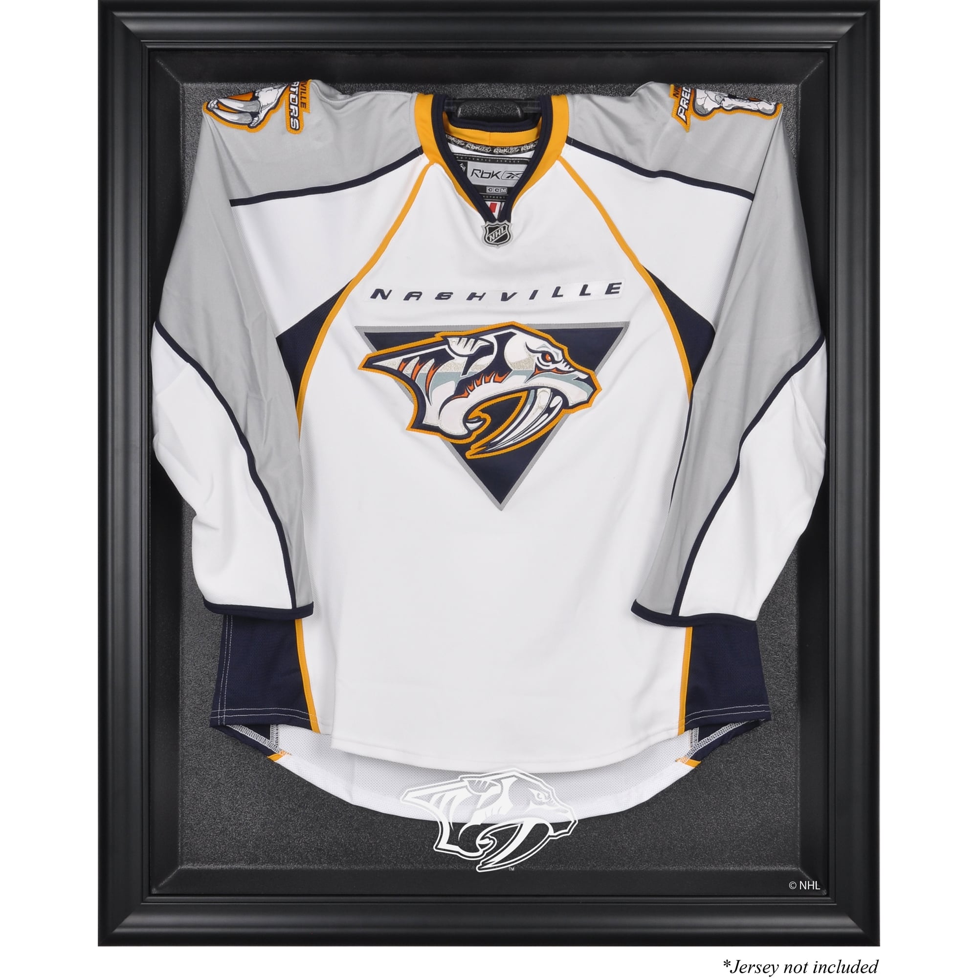 Nashville Predators Black Framed Jersey Display Case