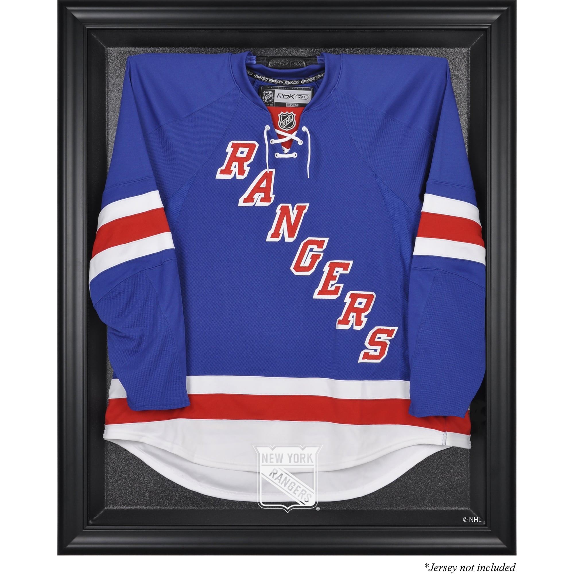 New York Rangers Black Framed Jersey Display Case