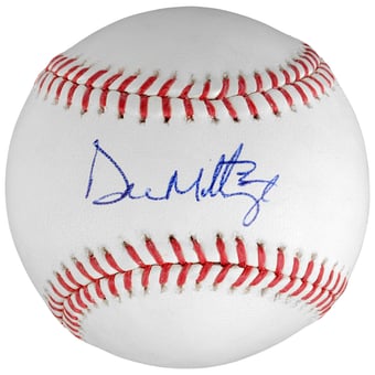 Don Mattingly New York Yankees Autographed Baseball 2