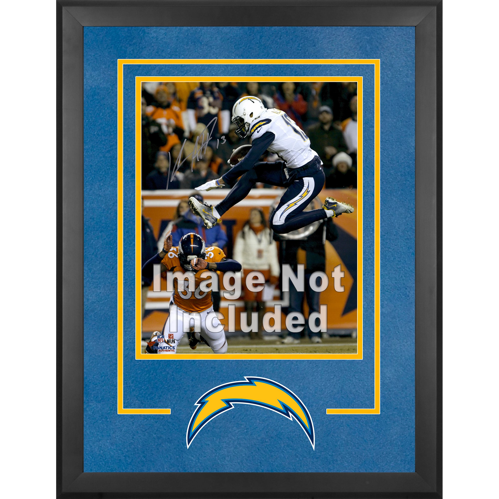 Los Angeles Chargers Deluxe 16'' x 20'' Vertical Photograph Frame with Team Logo