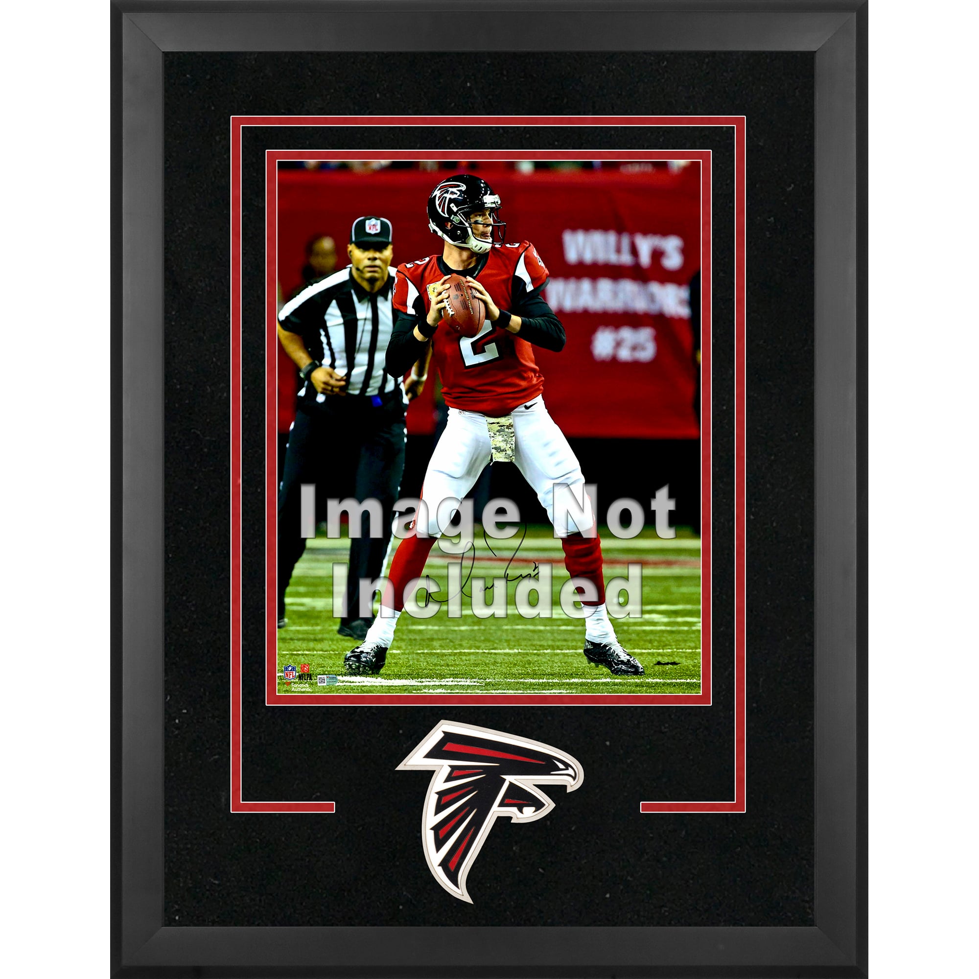 Atlanta Falcons Deluxe 16'' x 20'' Vertical Photograph Frame with Team Logo
