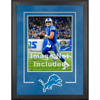 Detroit Lions Deluxe 16'' x 20'' Vertical Photograph Frame with Team Logo