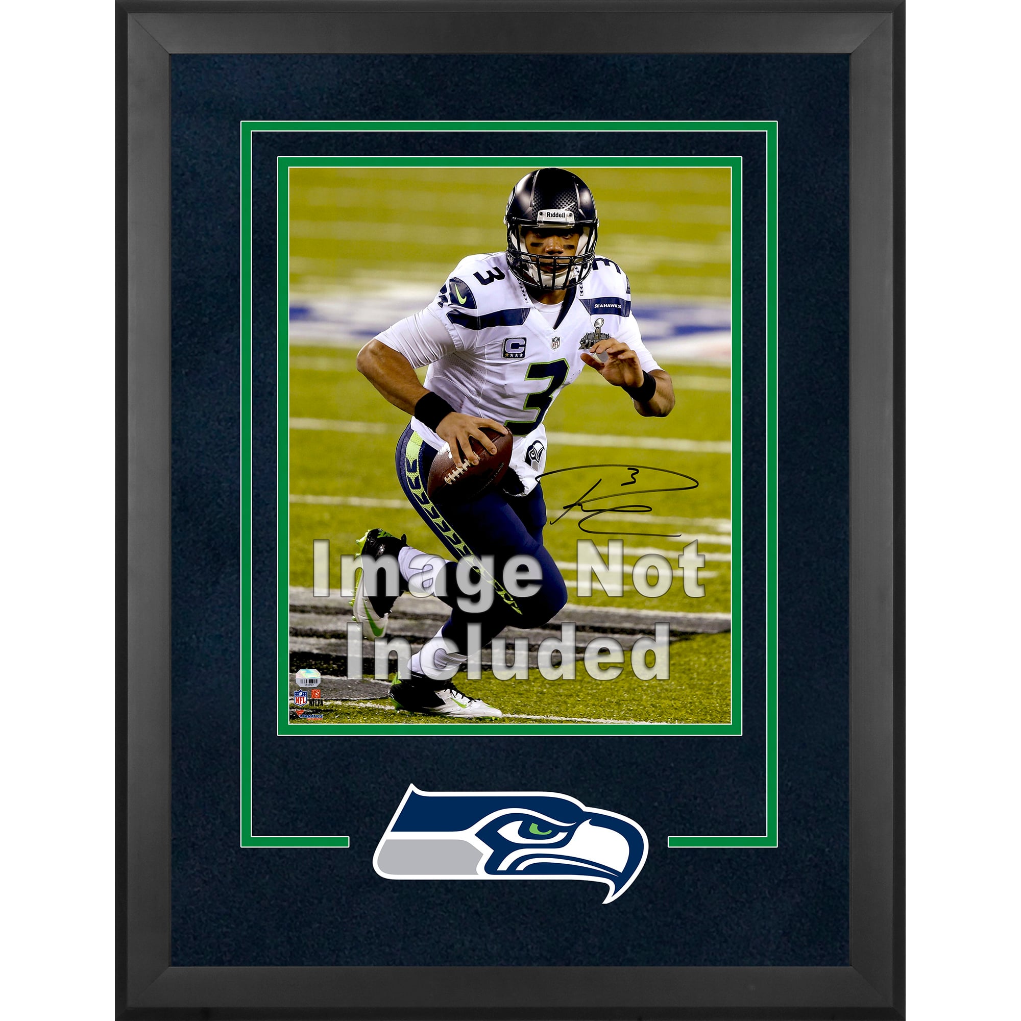 Seattle Seahawks Deluxe 16'' x 20'' Vertical Photograph Frame with Team Logo