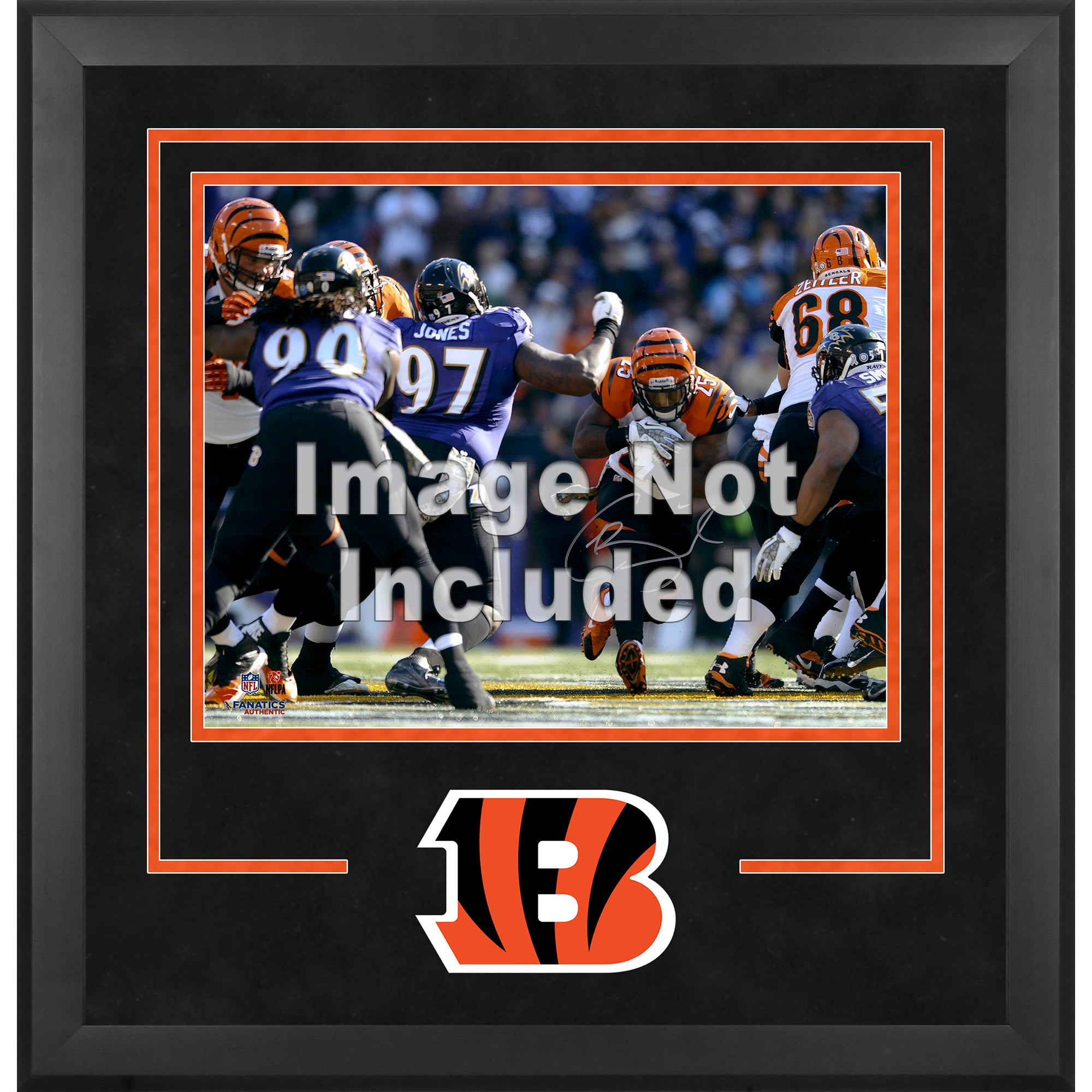 Cincinnati Bengals Deluxe 16'' x 20'' Horizontal Photograph Frame with Team Logo