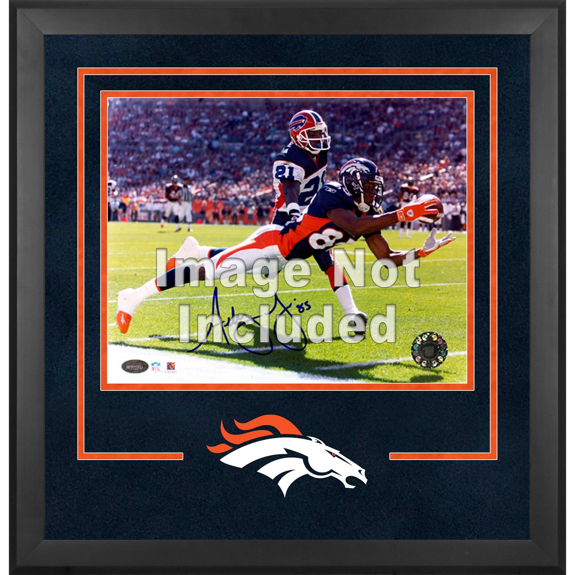 Denver Broncos Deluxe 16'' x 20'' Horizontal Photograph Frame with Team Logo