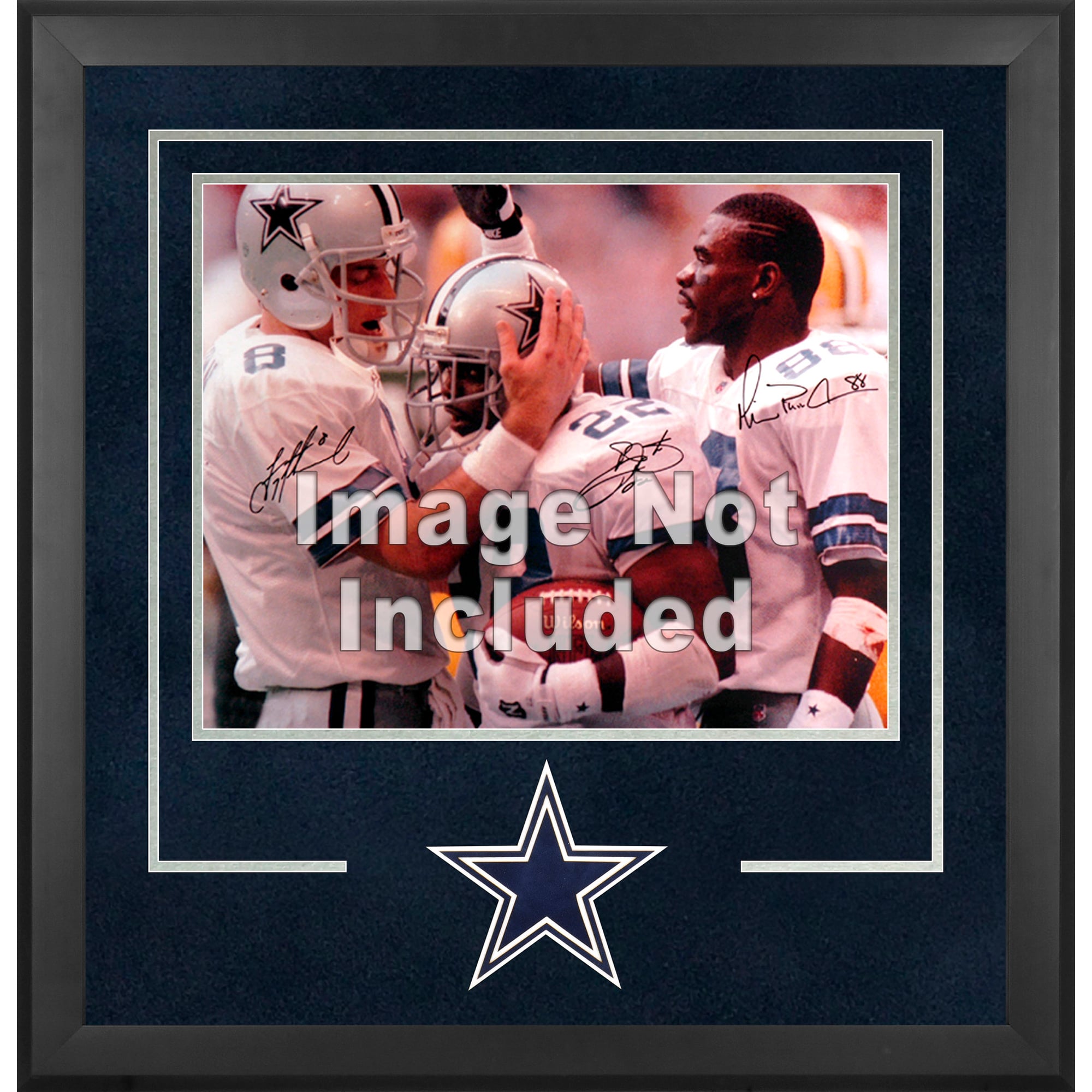 Dallas Cowboys Deluxe 16'' x 20'' Horizontal Photograph Frame with Team Logo
