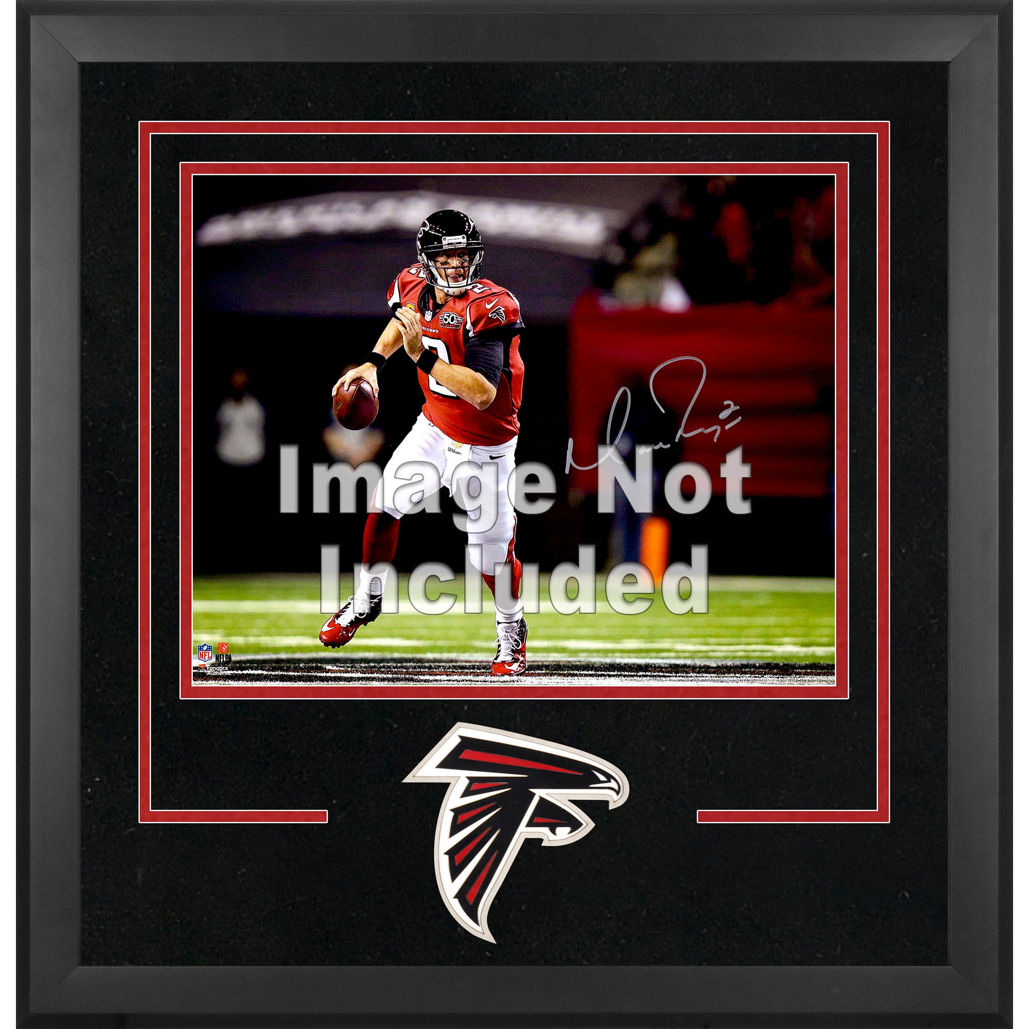 Atlanta Falcons Deluxe 16” x 20” Horizontal Photograph Frame with Team Logo