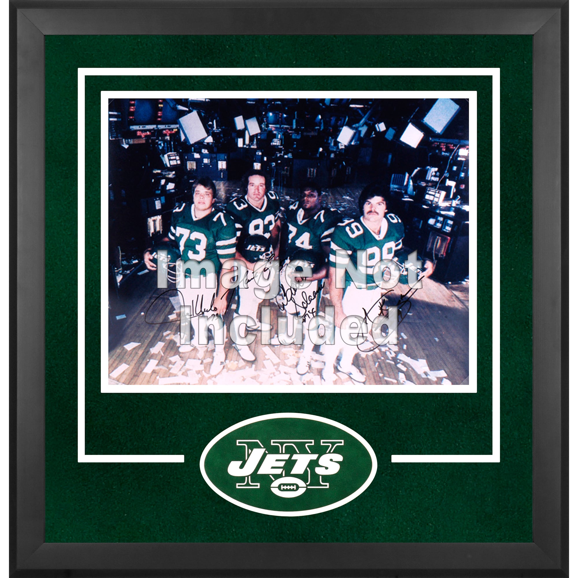 New York Jets Deluxe 16” x 20” Horizontal Photograph Frame with Team Logo