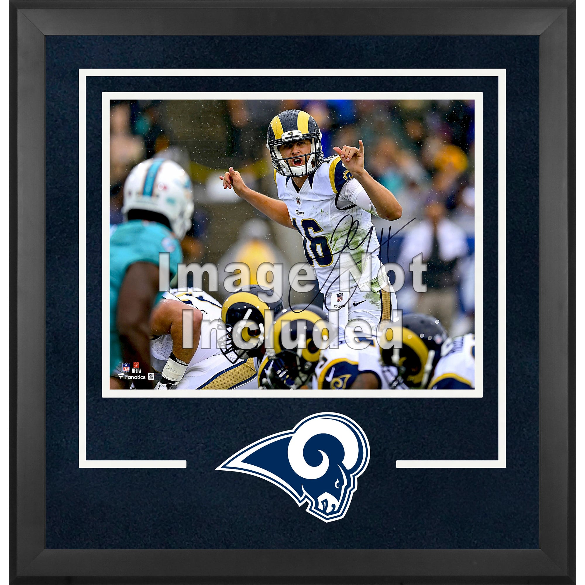 Los Angeles Rams 16" x 20" Deluxe Horizontal Photograph Frame with Team Logo