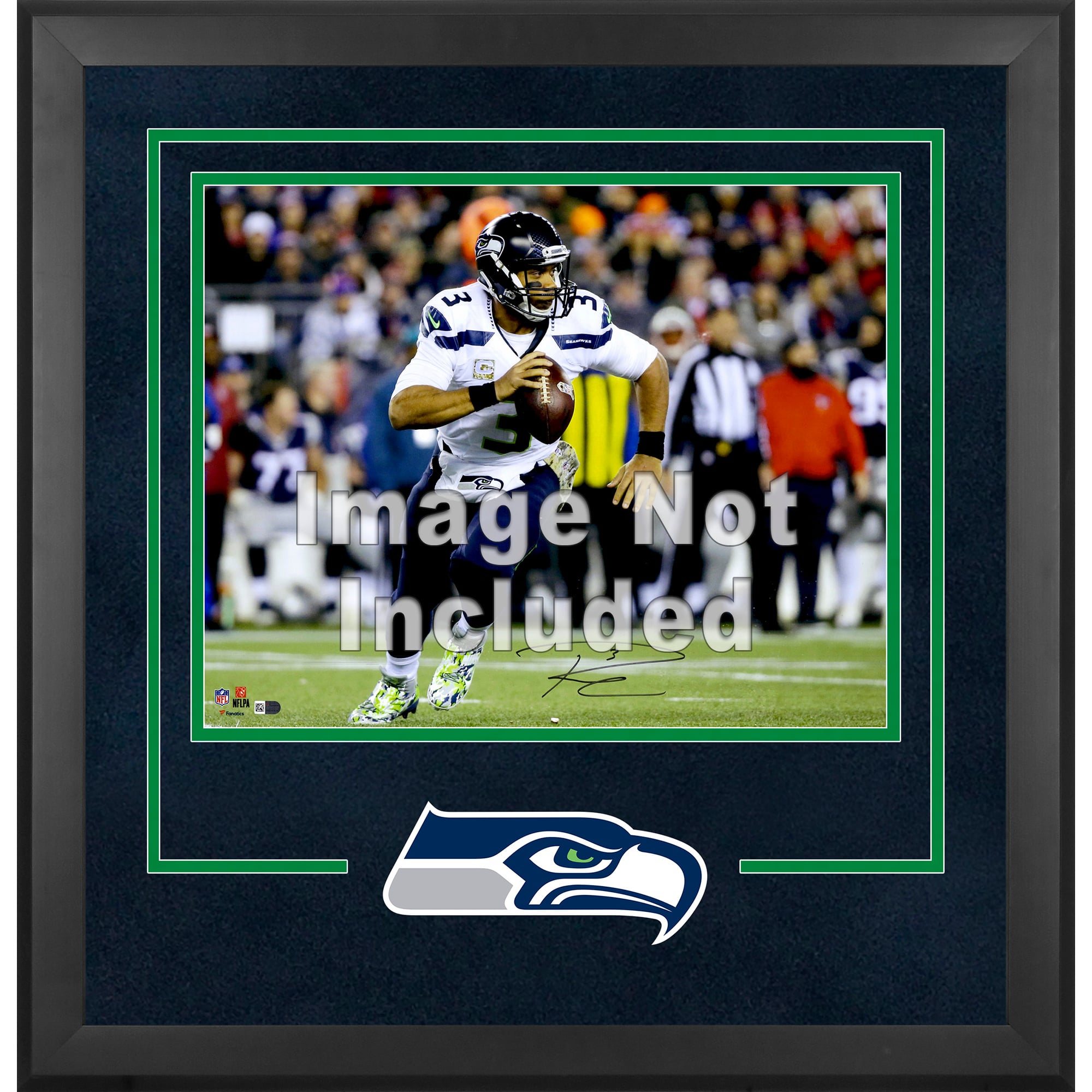 Seattle Seahawks Deluxe 16'' x 20'' Horizontal Photograph Frame with Team Logo
