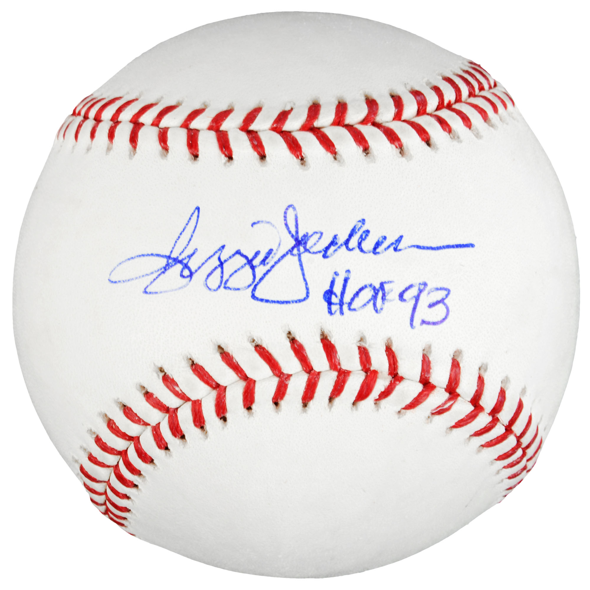 Reggie Jackson New York Yankees Autographed Baseball with "HOF 93" Inscription