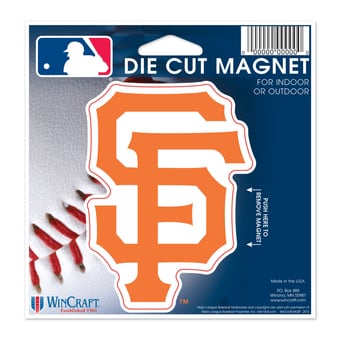 San Francisco Giants WinCraft 5" Die-Cut Car Magnet