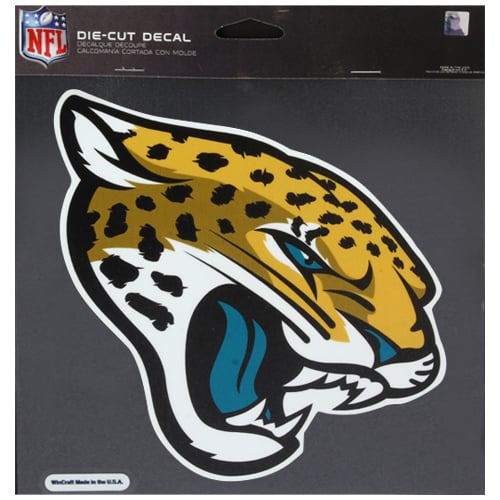 WinCraft Jacksonville Jaguars 8″ x 8″ Color Car Decal