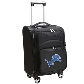 MOJO Black Detroit Lions 21" Softside Spinner Carry-On