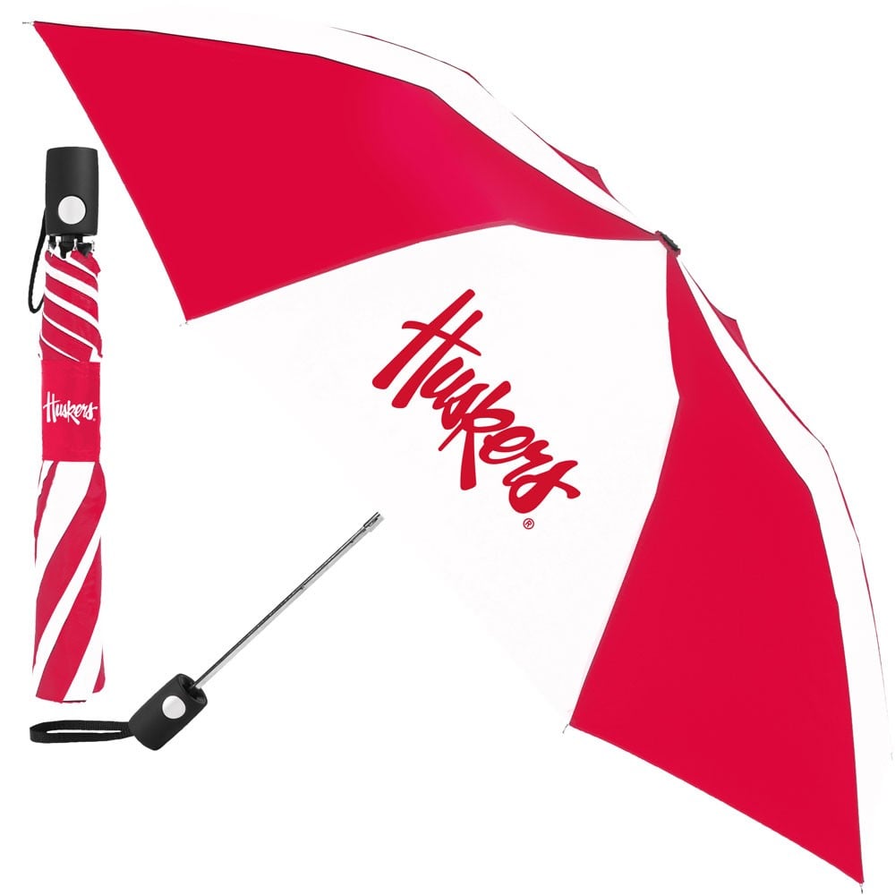 WinCraft Nebraska Huskers New Logo 42" Folding Umbrella