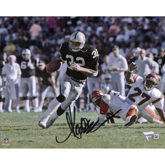 Marcus Allen Las Vegas Raiders Autographed 8'' x 10'' vs. Cincinnati Bengals Photograph