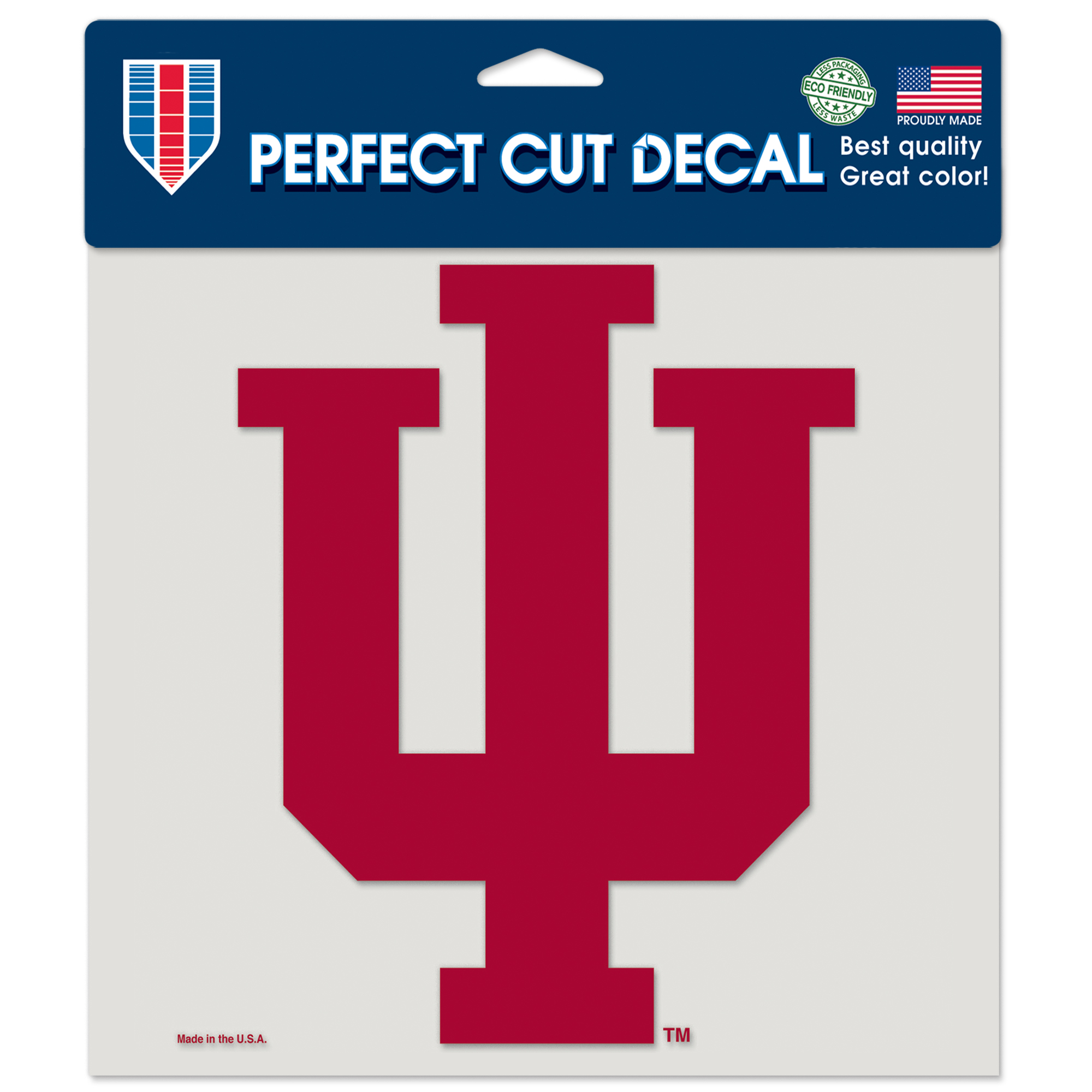 WinCraft  Indiana Hoosiers 8" x 8" Color Car Decal