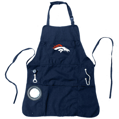 Denver Broncos Four-Pocket Apron