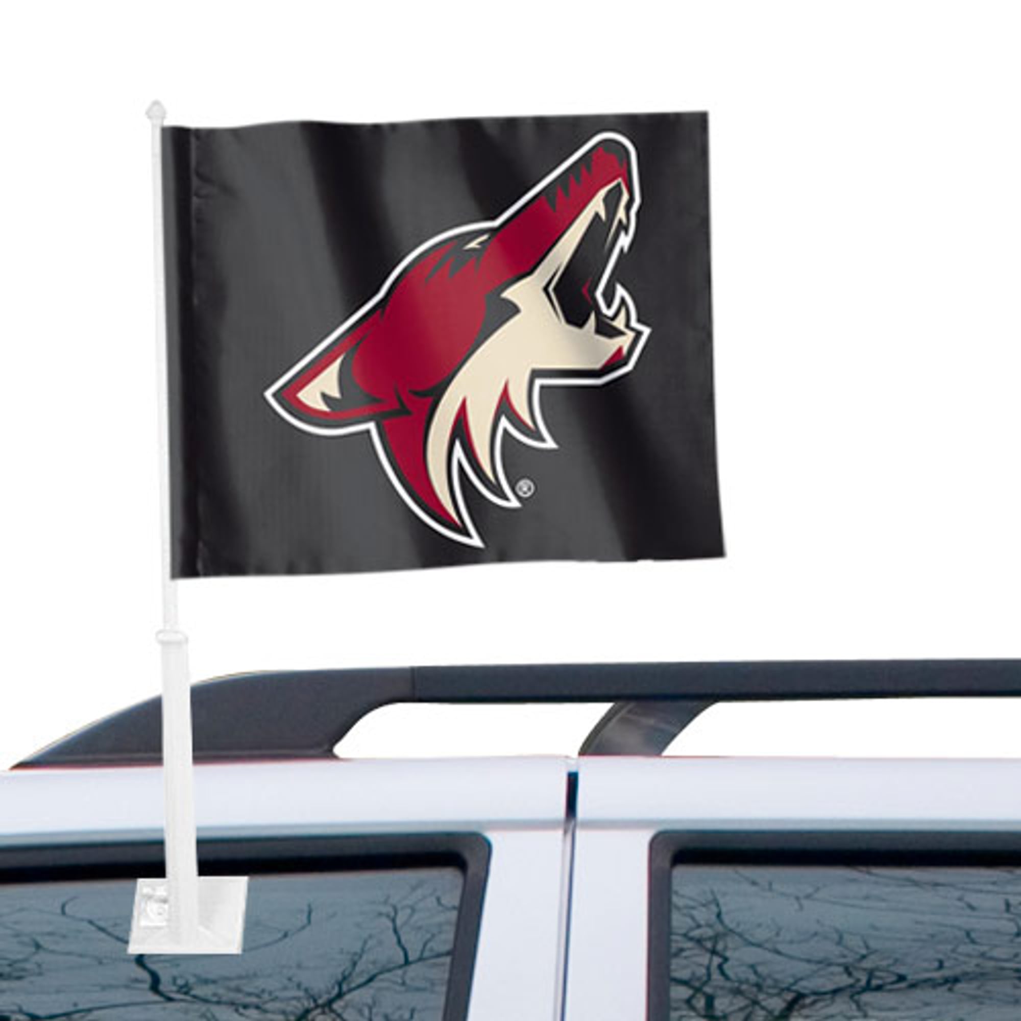 Drapeau de voiture double face Arizona Coyotes WinCraft 11 po x 13 po - unisexe Taille: No Size