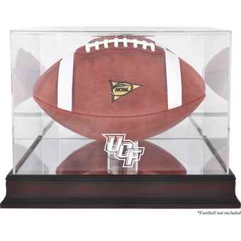 UCF Knights Mahogany Base Logo Football Case with Mirror Back