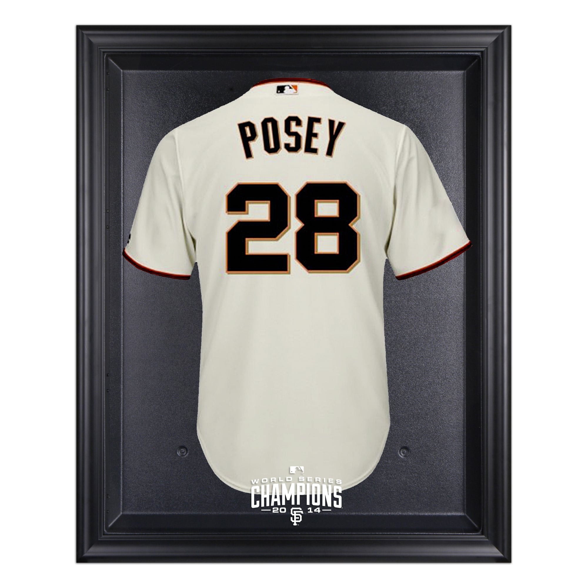 San Francisco Giants 2014 World Series Champions Black Framed Logo Jersey Display Case