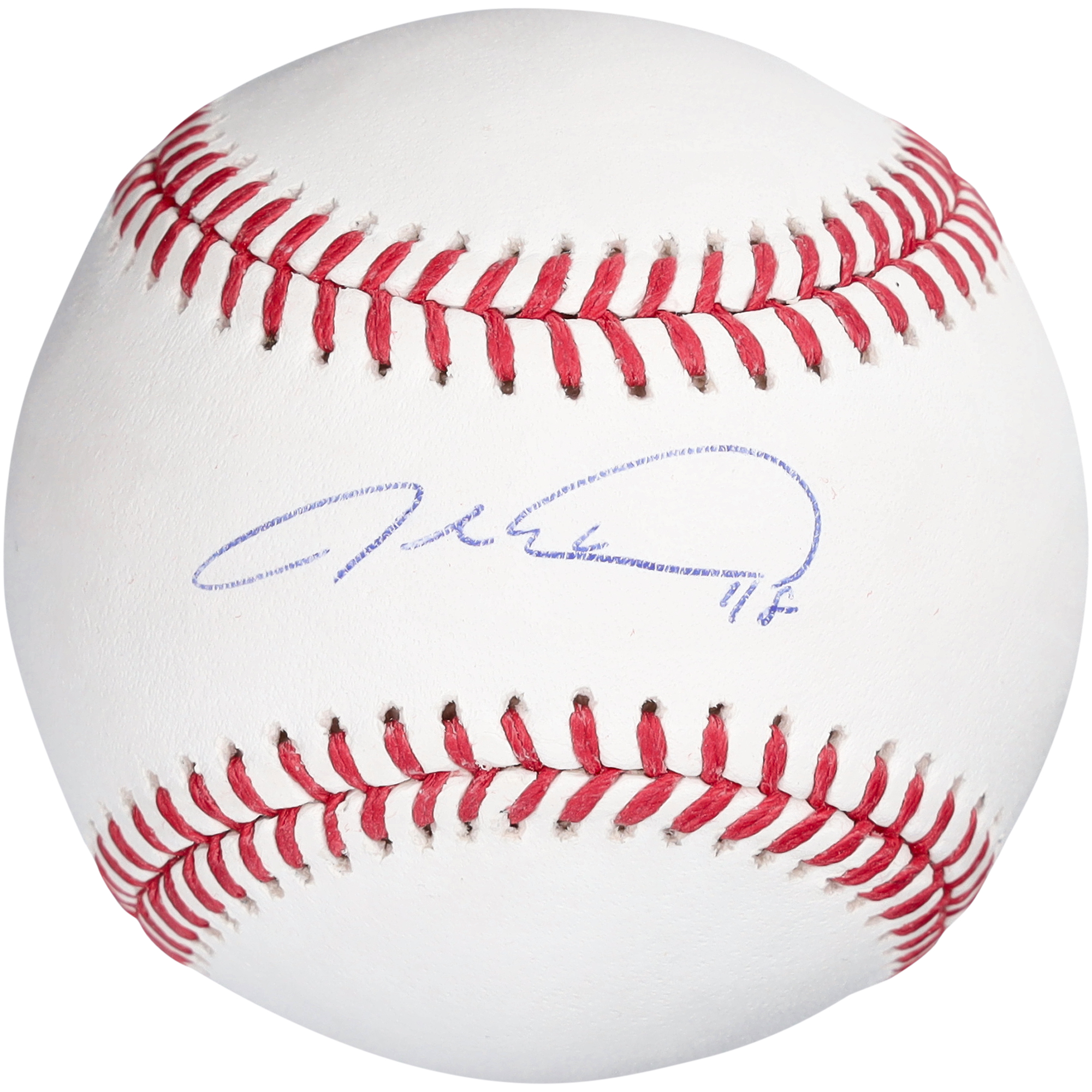 Jacob DeGrom Texas Rangers Autographed Baseball
