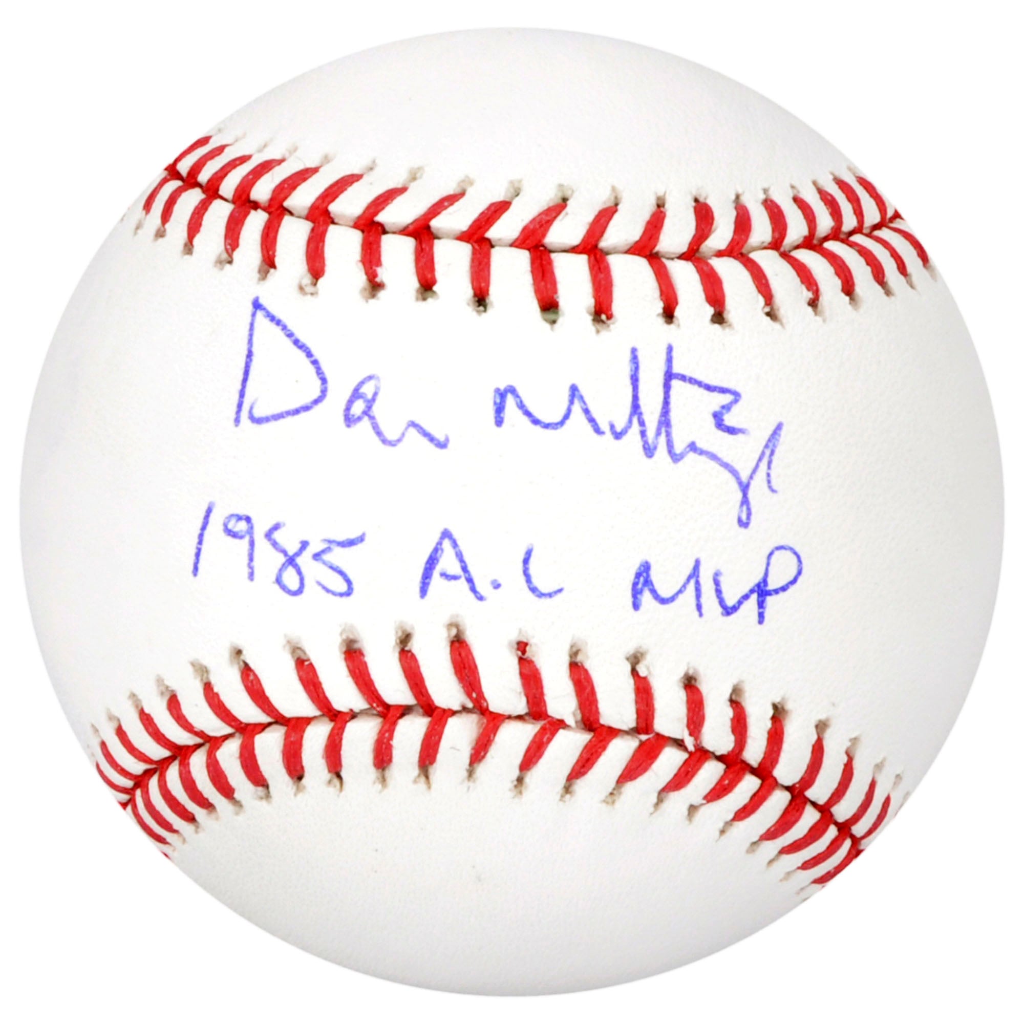 Don Mattingly New York Yankees Autographed Baseball with "1985 AL MVP" Inscription