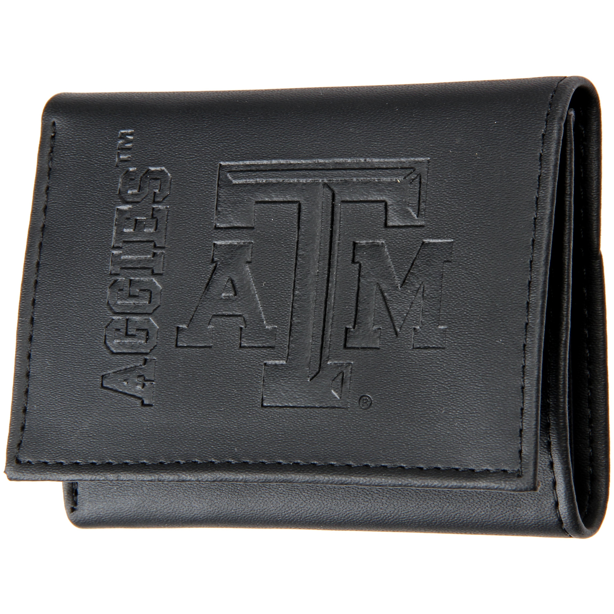 Men's Black Texas A&M Aggies Hybrid Tri-Fold Wallet