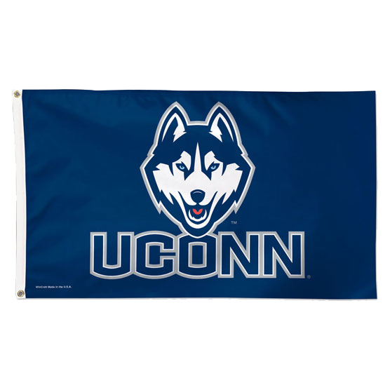 WinCraft UConn Huskies 3' x 5' Deluxe Flag