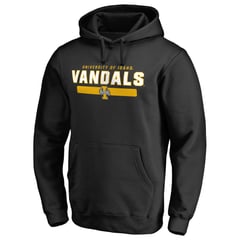 Black Idaho Vandals Team Strong Pullover Hoodie