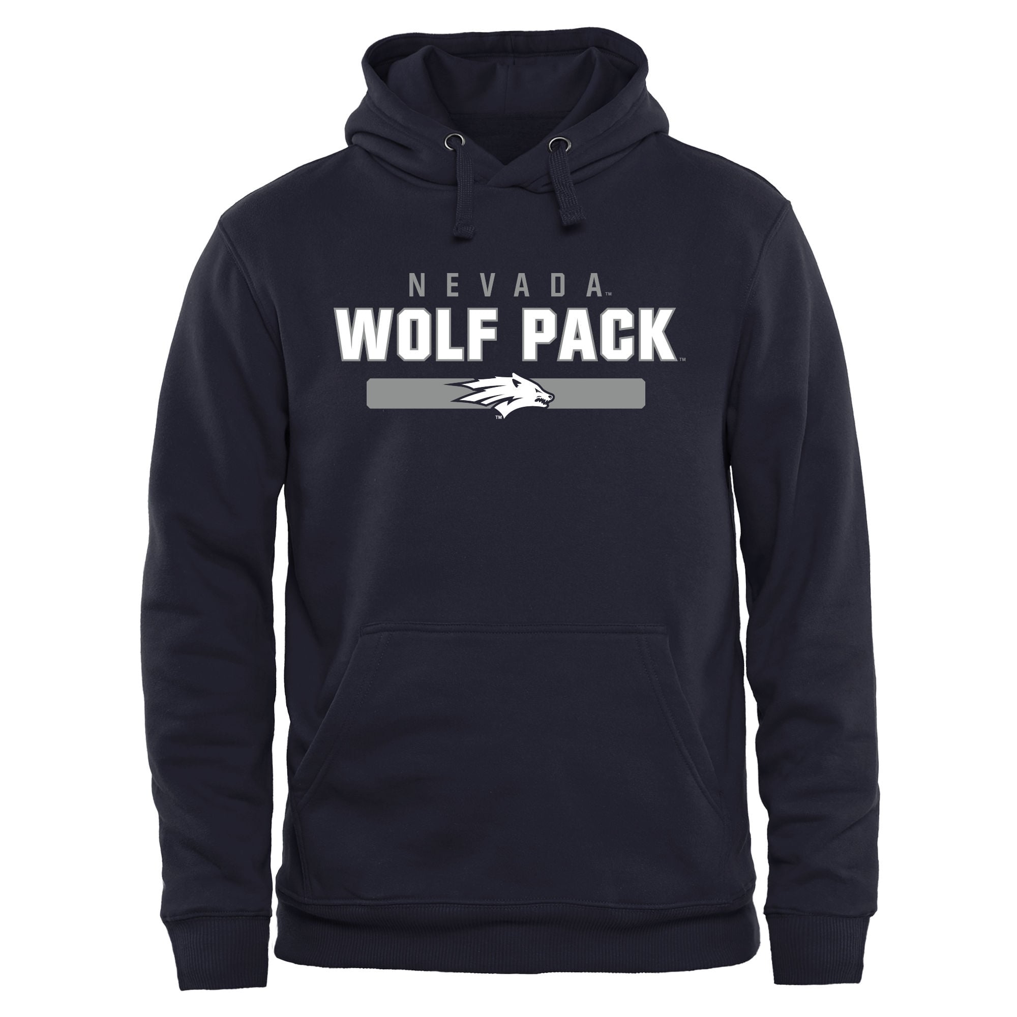Navy Nevada Wolf Pack Team Strong Pullover Hoodie