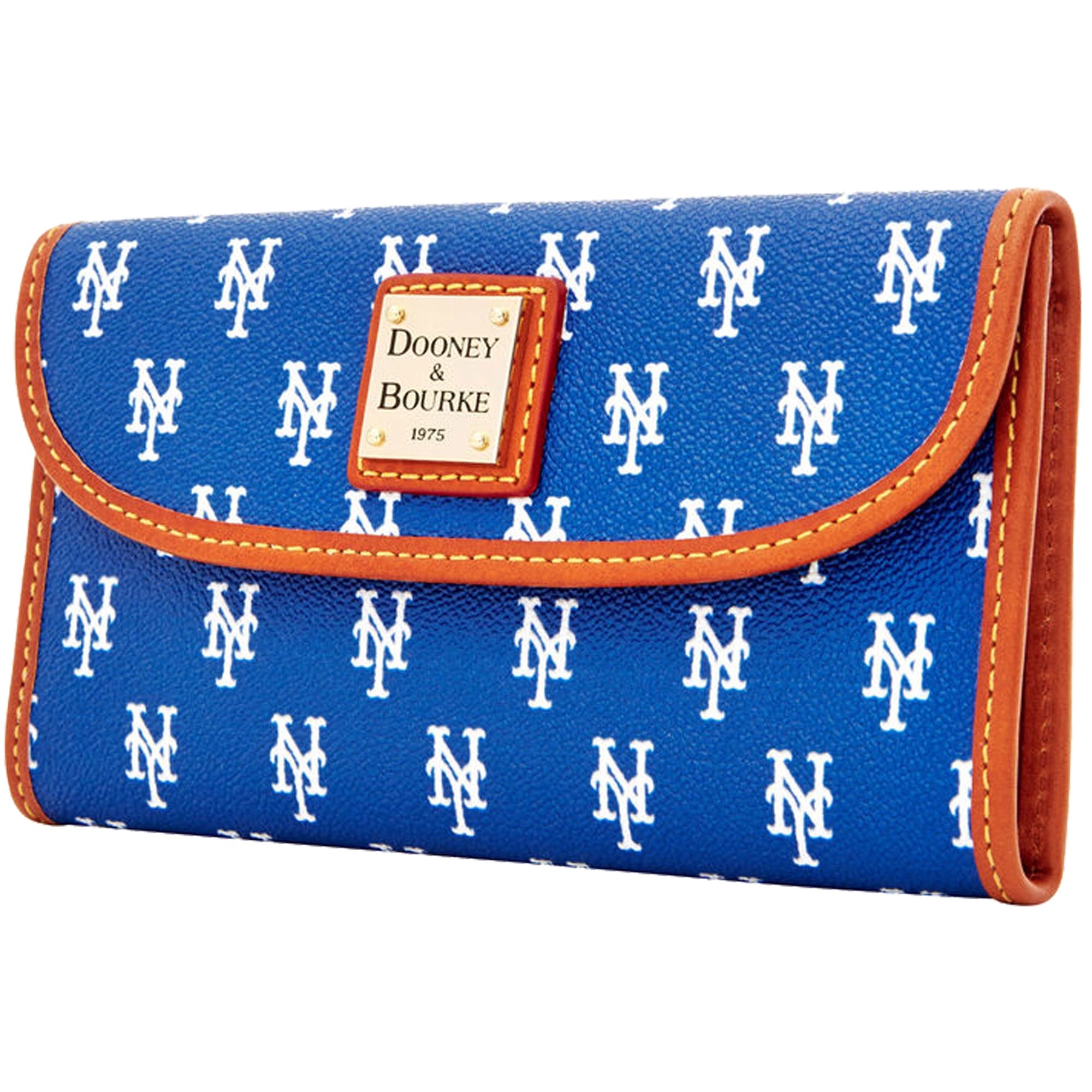 Women's Dooney & Bourke New York Mets Team Color Continental Clutch