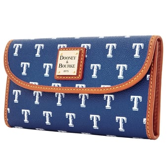 Women's Dooney & Bourke Texas Rangers Team Color Continental Clutch
