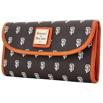 Women's Dooney & Bourke San Francisco Giants Team Color Continental Clutch