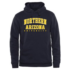 Men's Navy Northern Arizona Lumberjacks Everyday Pullover Hoodie