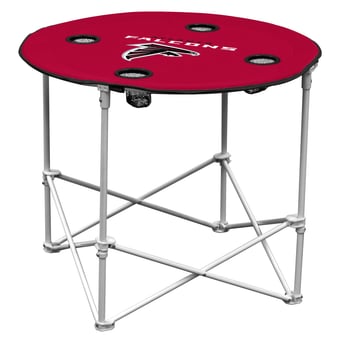 Red Atlanta Falcons Round Table