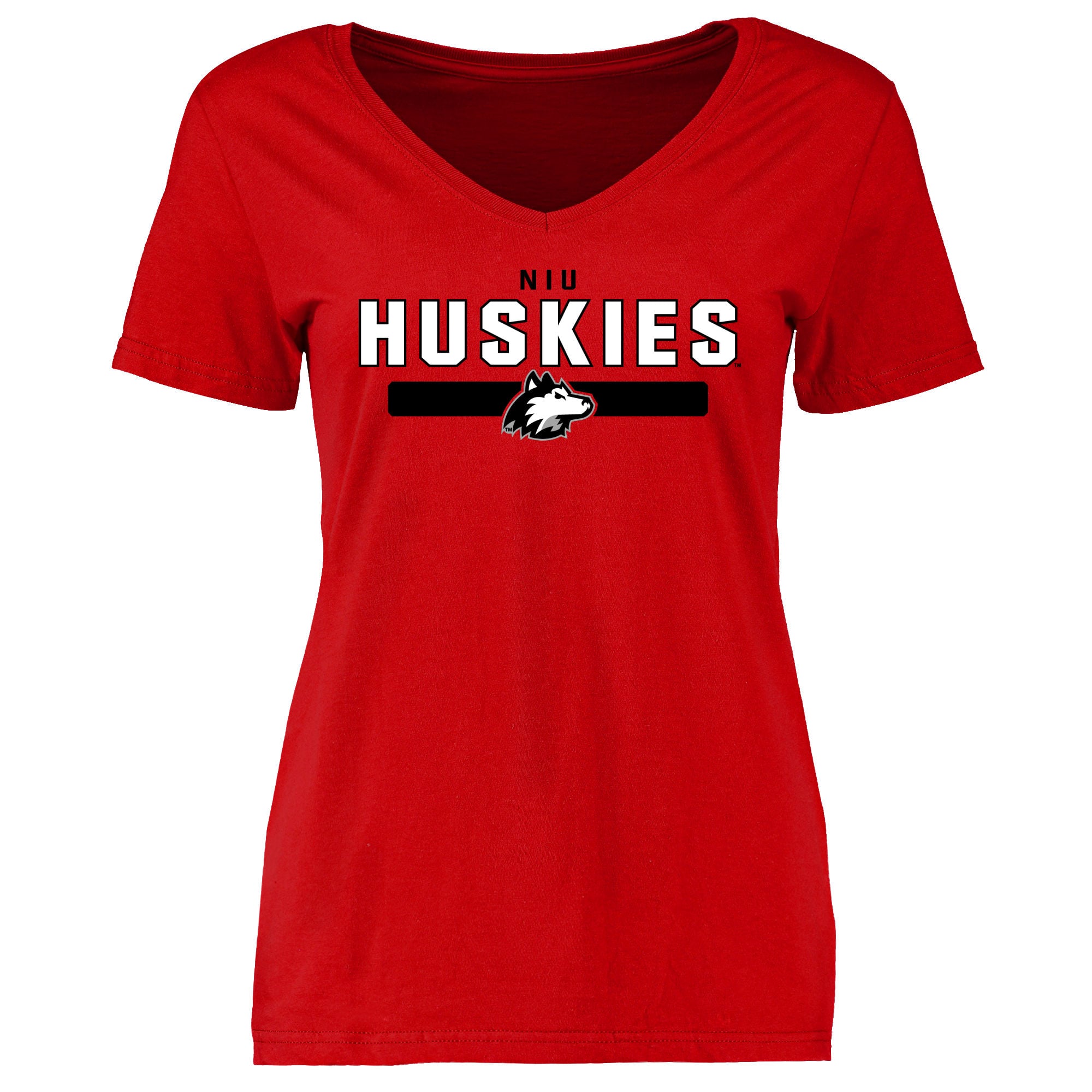 Women's Red Northern Illinois Huskies Team Strong T-Shirt