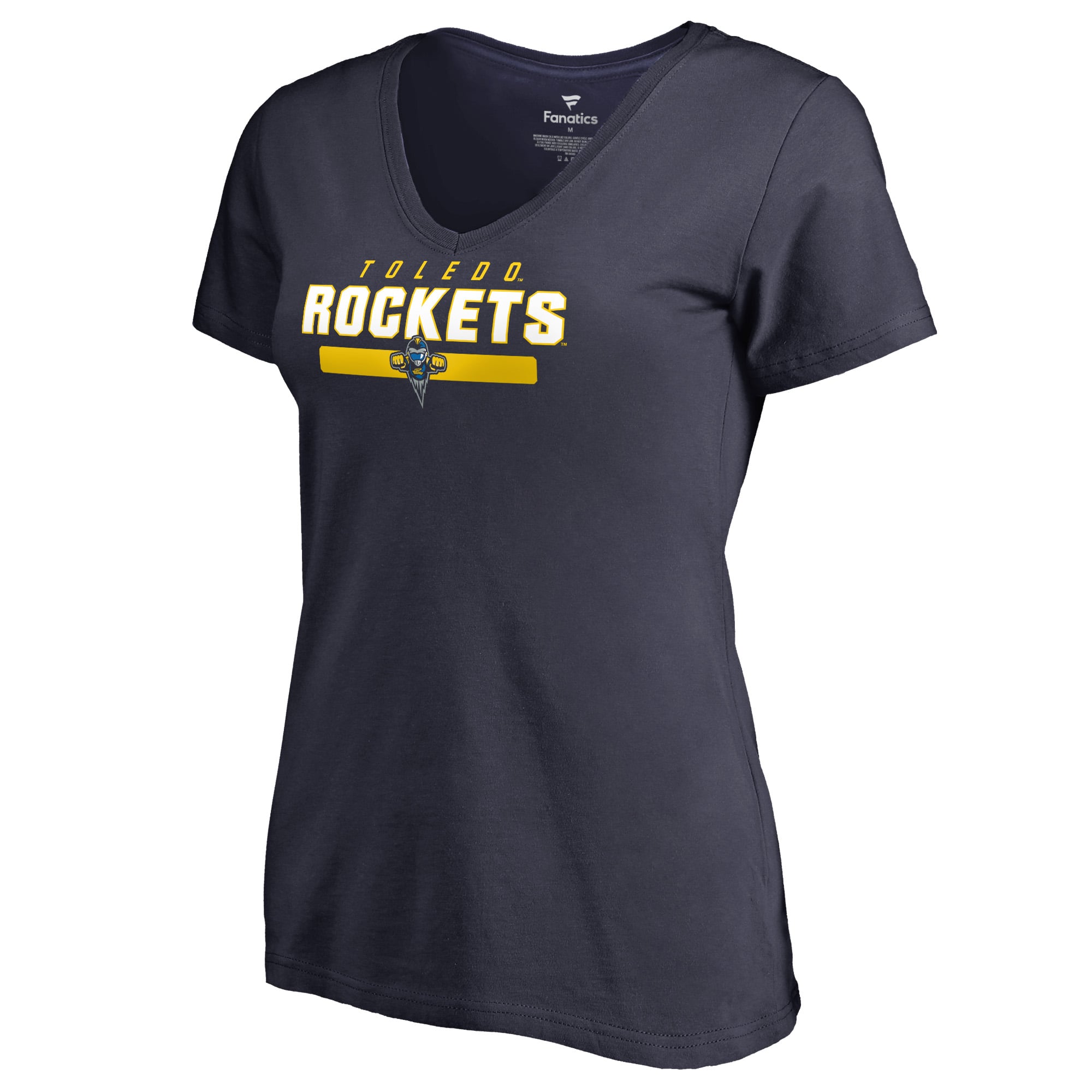 Women's Navy Toledo Rockets Team Strong T-Shirt