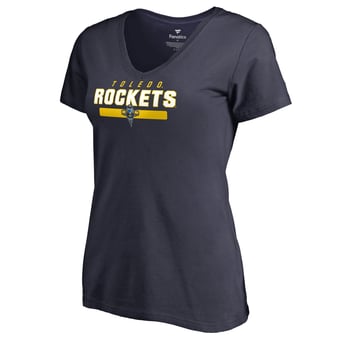 Women's Navy Toledo Rockets Team Strong T-Shirt